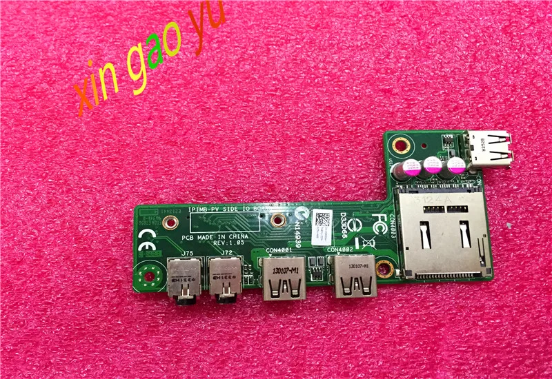 For Dell For XPS One 2710 USB Small Board Audio Board 0DRDGW DRDGW CN-0RDGW 100% TESED OK
For Dell For XPS One 2710 USB Small Board Audio Board 0DRDGW DRDGW CN-0RDGW 100% TESED OK