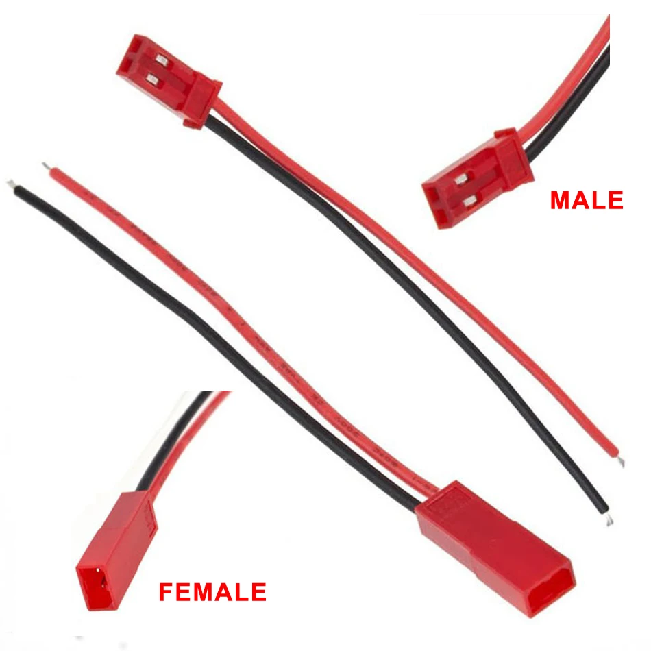 1000pcs /lot JST Plug 2 Pin Connector 2.54mm Pitch Male or Female 15 cm Wire Connector Plug Cable for DIY RC Battry Model
1000pcs /lot JST Plug 2 Pin Connector 2.54mm Pitch Male or Female 15 cm Wire Connector Plug Cable for DIY RC Battry Model