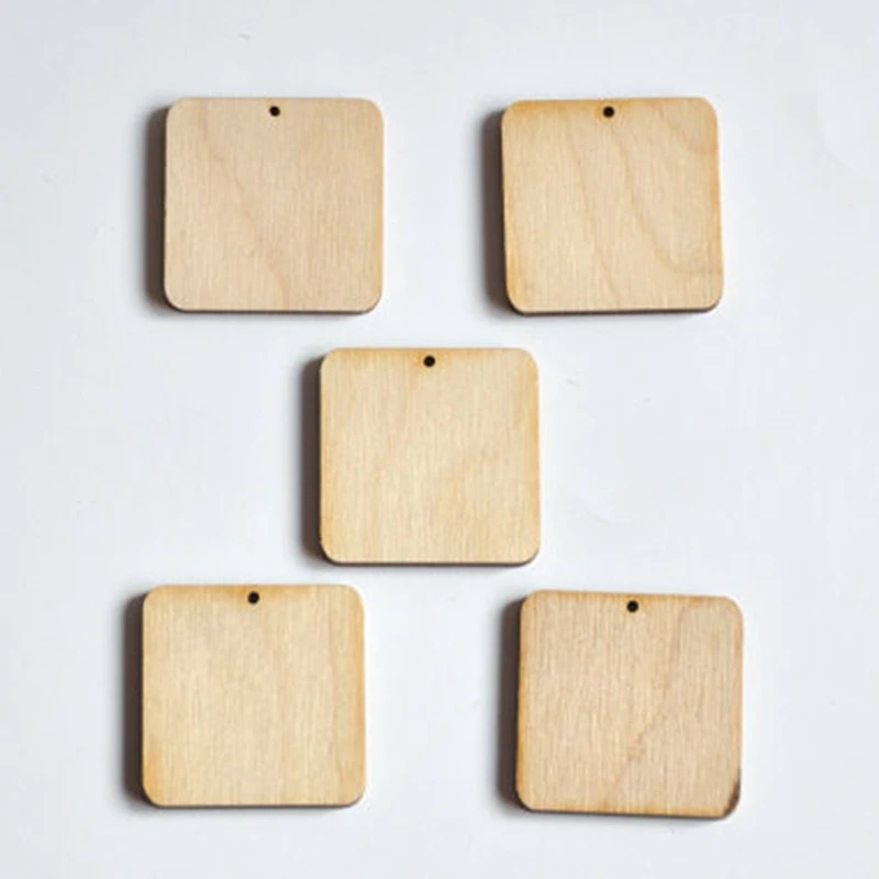 Wood Earring Square Blanks 1" (25.4mm) x 1/8" (3mm) Thick Cutouts Jewelry Making Shapes
Wood Earring Square Blanks 1" (25.4mm) x 1/8" (3mm) Thick Cutouts Jewelry Making Shapes
