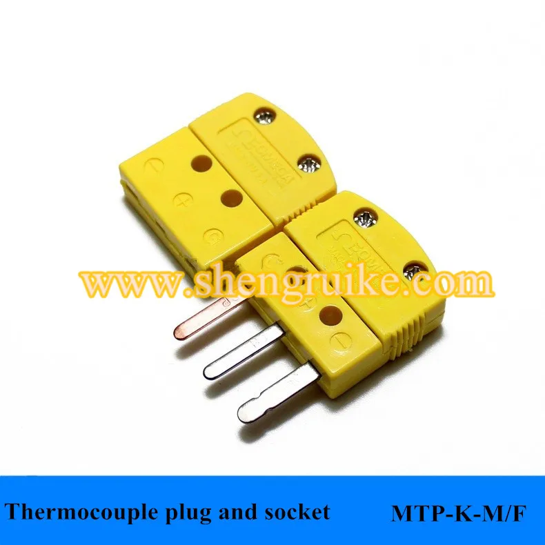 Three-legged K-type thermocouple plug and socket Pt100 thermal resistance connector
Three-legged K-type thermocouple plug and socket Pt100 thermal resistance connector