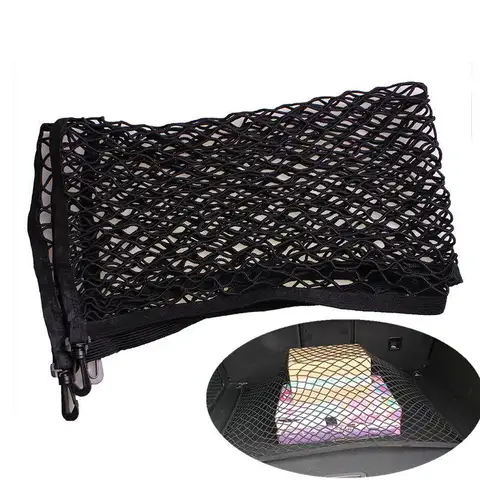 For Volvo S40 S60 S70 S80 S90 V40 V50 V60 V90 XC60 XC70 XC90 Car Trunk Mesh Net Cargo Luggage Trunk Organizer Accessories