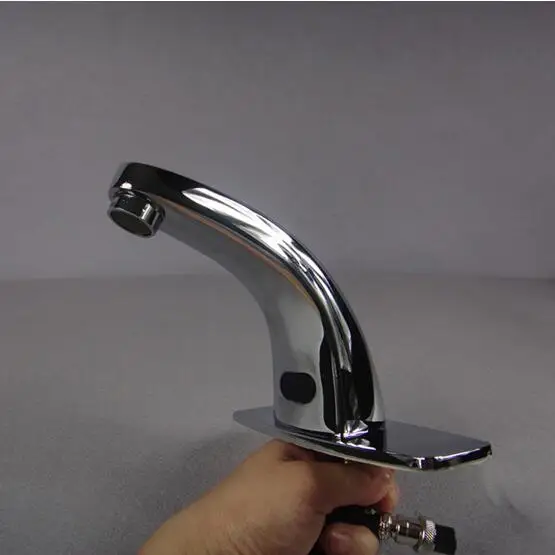Brass chrome plated infrared automatic sense faucets,Bathroom fixture Single hole sink basin faucet mixer water tap hot and cold
Brass chrome plated infrared automatic sense faucets,Bathroom fixture Single hole sink basin faucet mixer water tap hot and cold