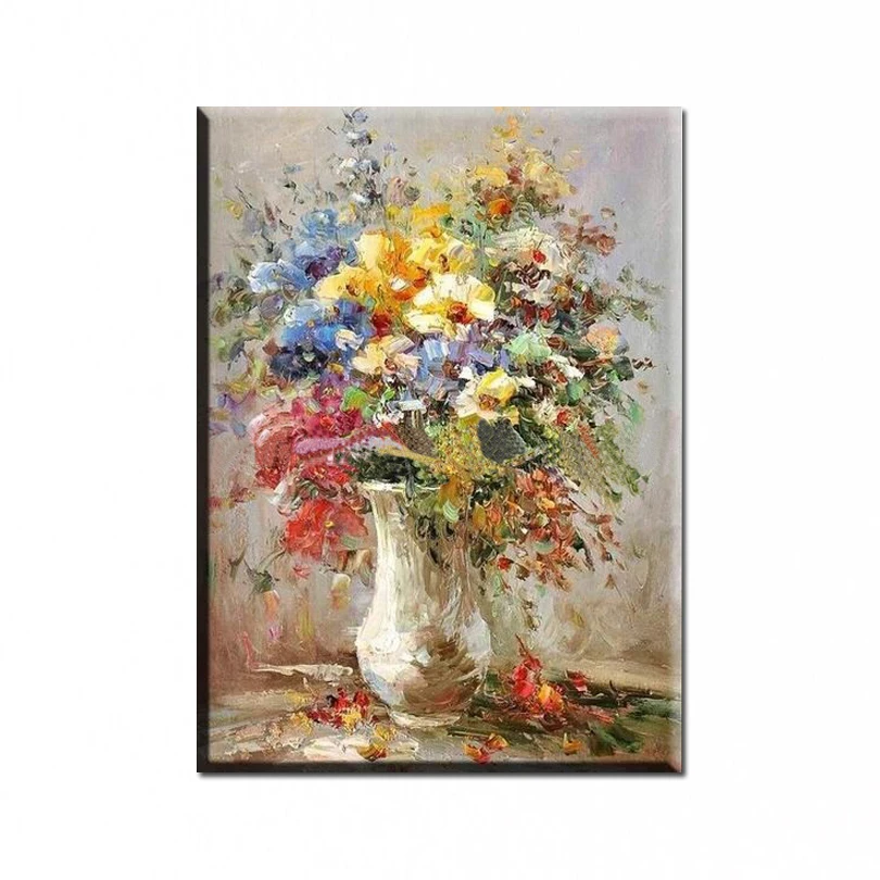 NEW 100% hand-painted oil painting high quality wall flower pictures for living room DM-15101611
NEW 100% hand-painted oil painting high quality wall flower pictures for living room DM-15101611