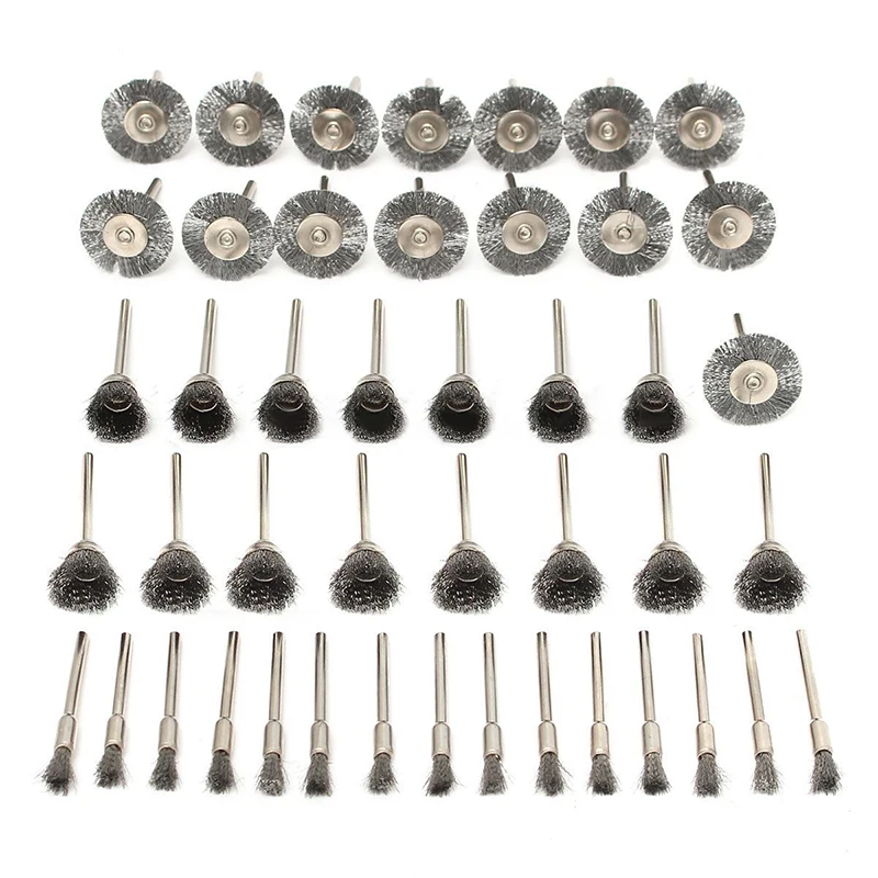 45PCS Stainless Steel Cup Wire Polishing Brush Wheel Kits Grinder Rotary Tool Accessories
45PCS Stainless Steel Cup Wire Polishing Brush Wheel Kits Grinder Rotary Tool Accessories