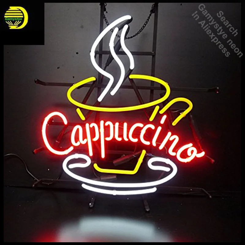Cappuccino Coffee Neon Sign neon bulb Sign Glass Tube Custom BRAND neon light Recreation room Outdoor Iconic Sign arcade lamp
Cappuccino Coffee Neon Sign neon bulb Sign Glass Tube Custom BRAND neon light Recreation room Outdoor Iconic Sign arcade lamp