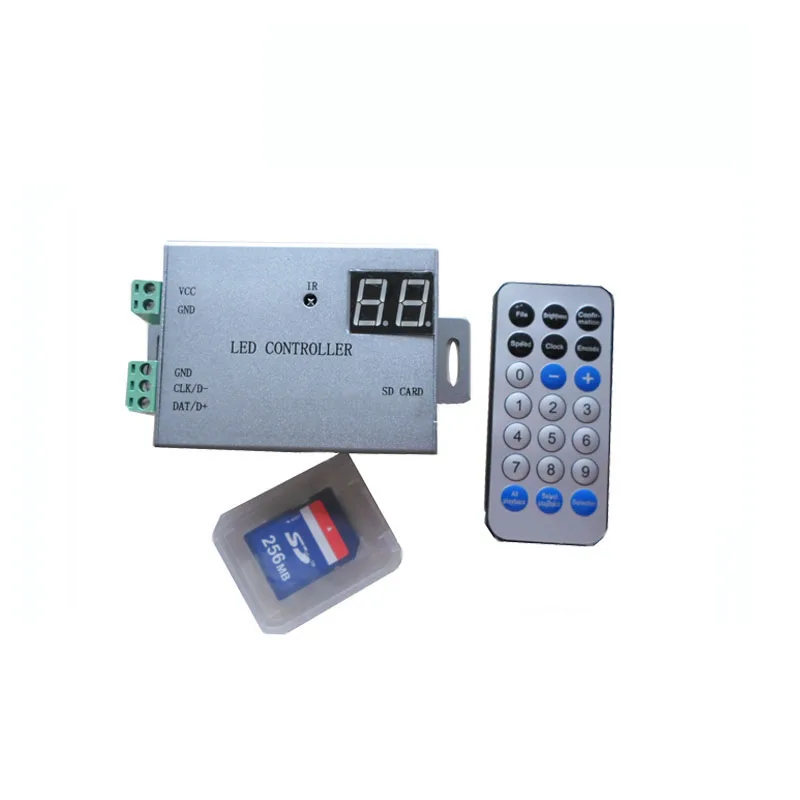 1X светодиодный контроллер H805SB пикселей, многие типы dream color IC, максимум 4096 пикселей
1X светодиодный контроллер H805SB пикселей, многие типы dream color IC, максимум 4096 пикселей