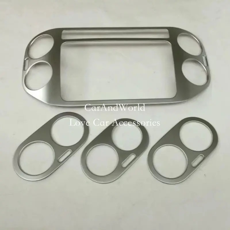 For VW Volkswagen Tiguan 2010-2016 Central Navigation Speaker Air Condition Outlet Panel Cover Trims ABS Chrome Car Accessories
For VW Volkswagen Tiguan 2010-2016 Central Navigation Speaker Air Condition Outlet Panel Cover Trims ABS Chrome Car Accessories
