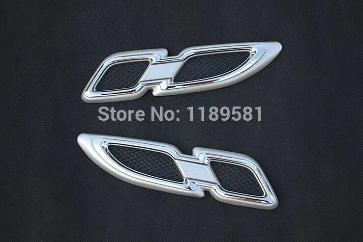 For Nissan Rogue X-Trail 2014 2015 2016 ABS Chrome Air Flow Vent Fender Trim Badge Sticker Car Accessories Stickers
For Nissan Rogue X-Trail 2014 2015 2016 ABS Chrome Air Flow Vent Fender Trim Badge Sticker Car Accessories Stickers