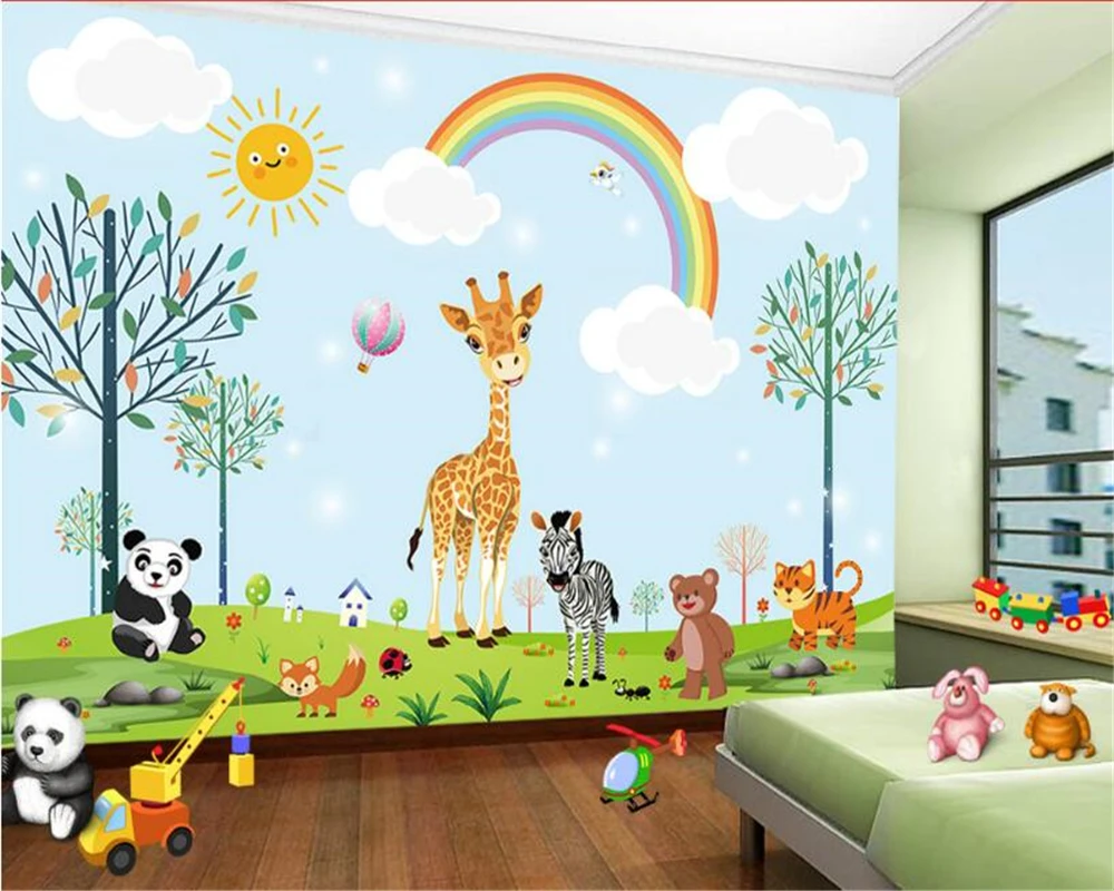 beibehang papel de parede 3d wallpaper Cute and fashionable silk wallpaper animal children boys and girls room background wall
beibehang papel de parede 3d wallpaper Cute and fashionable silk wallpaper animal children boys and girls room background wall