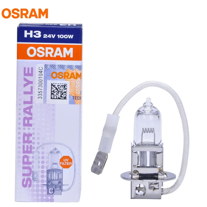 OSRAM H3 62243 24 в 100 Вт PK22s стандартная галогенная лампа для внедорожника галогенная лампа для внедорожных фар с УФ-фильтром супер-ралли 1X
OSRAM H3 62243 24 в 100 Вт PK22s стандартная галогенная лампа для внедорожника галогенная лампа для внедорожных фар с УФ-фильтром супер-ралли 1X