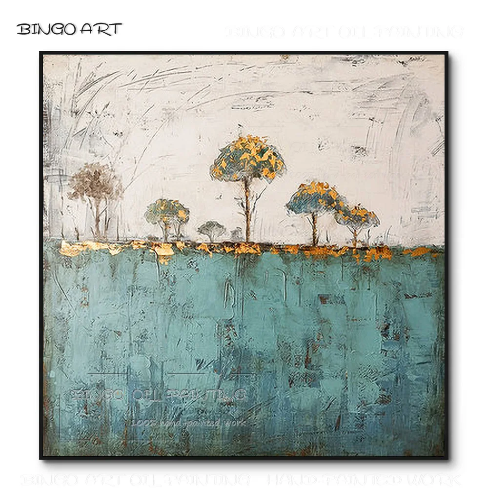 Hand-painted High Quality Abstract Landscape Tree Oil Painting on Canvas Beauty Wall Art Fashion Abstract Gold Tree Oil Painting
Hand-painted High Quality Abstract Landscape Tree Oil Painting on Canvas Beauty Wall Art Fashion Abstract Gold Tree Oil Painting