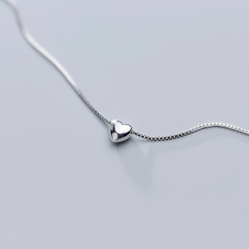 MloveAcc Tiny Smooth Heart Pendant Necklace 925 Sterling Silver Box Chain Necklaces for Women Jewelry
MloveAcc Tiny Smooth Heart Pendant Necklace 925 Sterling Silver Box Chain Necklaces for Women Jewelry