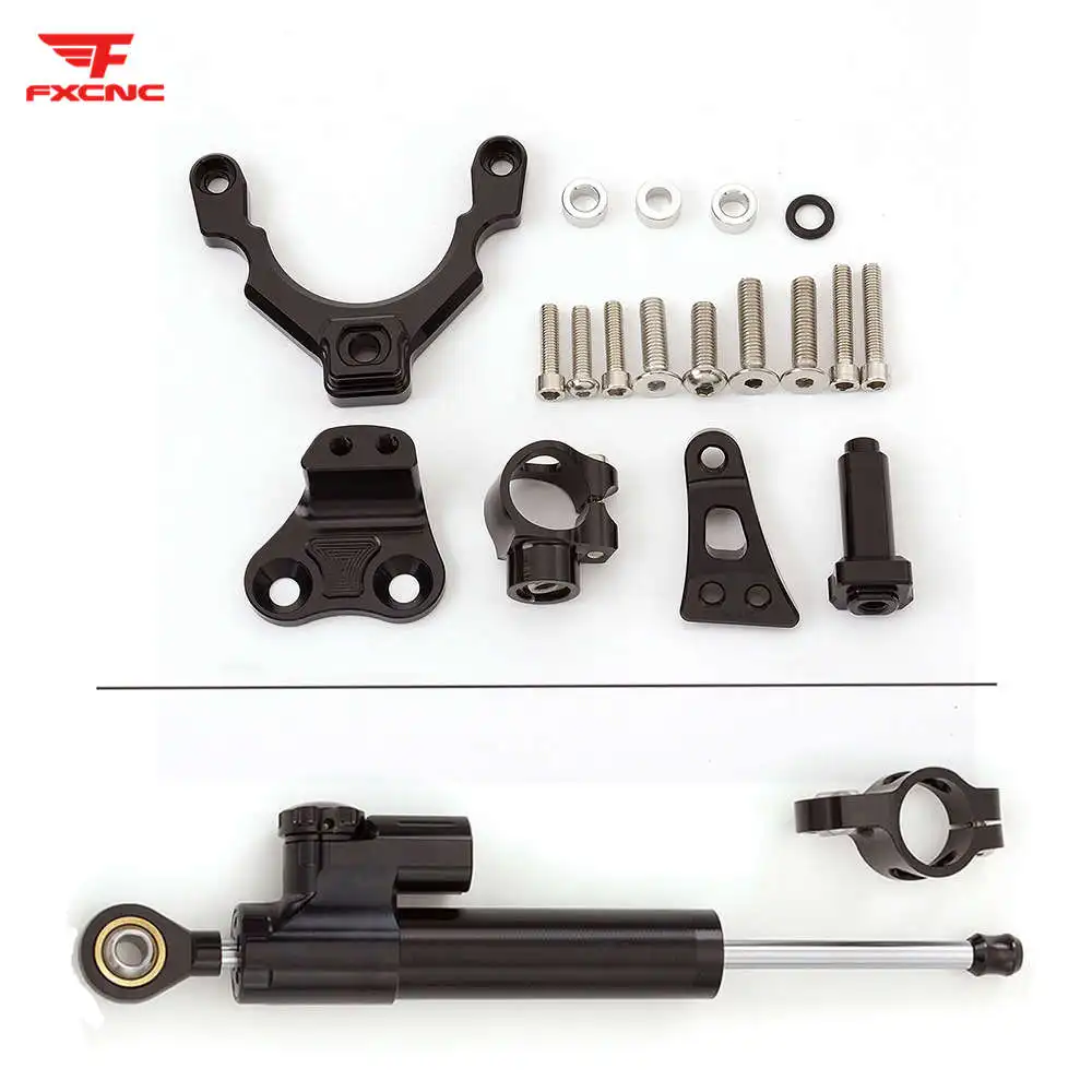 For Kawasaki Z900 Z 900 2017 2018 Aluminum CNC Motorcycle Stabilizer Damper Steering Mount Bracket Holder Support Kit Set FXCNC
For Kawasaki Z900 Z 900 2017 2018 Aluminum CNC Motorcycle Stabilizer Damper Steering Mount Bracket Holder Support Kit Set FXCNC
