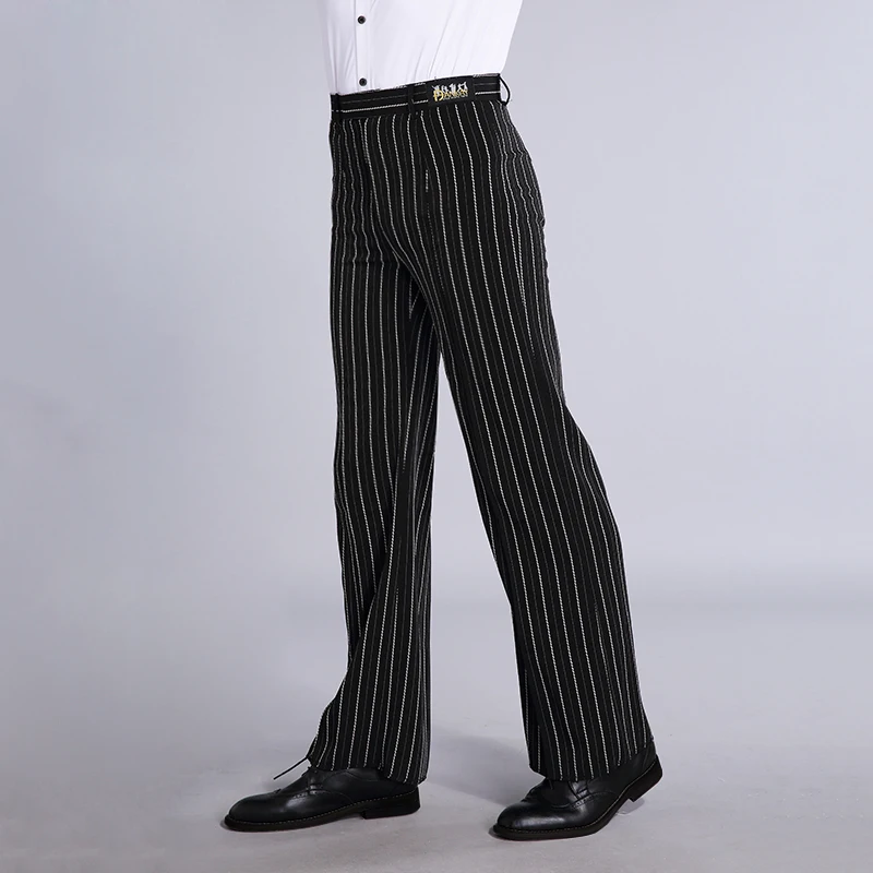 Men Latin Performance Dance Black Stripe Pants Costume Chacha Female Practice Suit Pants Clothing Tango Dancing Clothes DWY694
Men Latin Performance Dance Black Stripe Pants Costume Chacha Female Practice Suit Pants Clothing Tango Dancing Clothes DWY694
