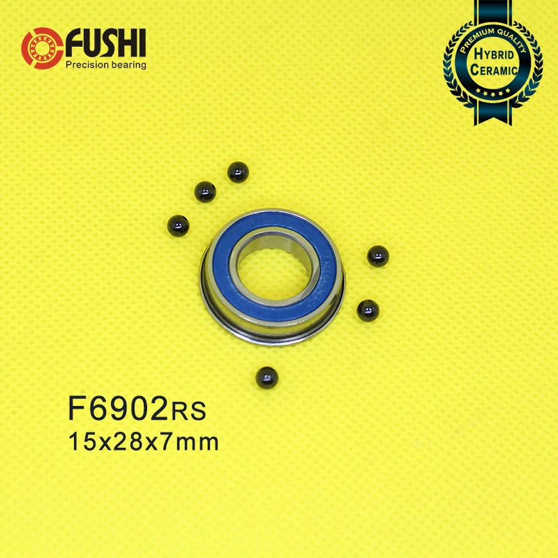 F6902 Hybrid Ceramic Bearing 15*28*7 mm ABEC-1 ( 1 PC) Industry Motor Spindle F6902HC Hybrids Si3N4 Ball Bearings 3NC F6902RS
F6902 Hybrid Ceramic Bearing 15*28*7 mm ABEC-1 ( 1 PC) Industry Motor Spindle F6902HC Hybrids Si3N4 Ball Bearings 3NC F6902RS