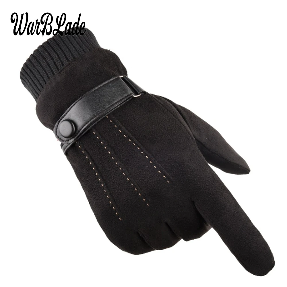 New Winter Men Warm Cashmere Three Mittens Double thick Plush Wrist Women Touch Screen Driving Gloves Handschoenen 2022
New Winter Men Warm Cashmere Three Mittens Double thick Plush Wrist Women Touch Screen Driving Gloves Handschoenen 2022