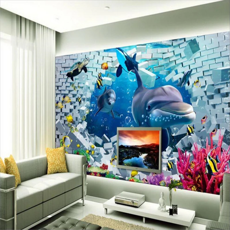 beibehang underwater world Dolphin custom photo wall mural 3d wallpaper natural beauty landscape 3d large wallpaper for walls 3d
beibehang underwater world Dolphin custom photo wall mural 3d wallpaper natural beauty landscape 3d large wallpaper for walls 3d