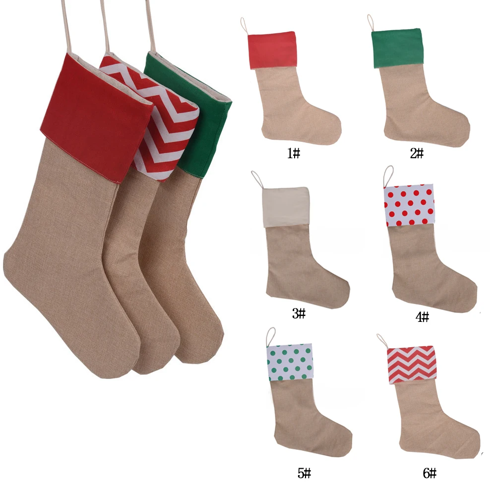 50PCS Christmas Stocking Gift Bags Jute Burlap Gift Bags Holders Christmas Home Party Decoration Burlap Socks Xmas Supplies
50PCS Christmas Stocking Gift Bags Jute Burlap Gift Bags Holders Christmas Home Party Decoration Burlap Socks Xmas Supplies
