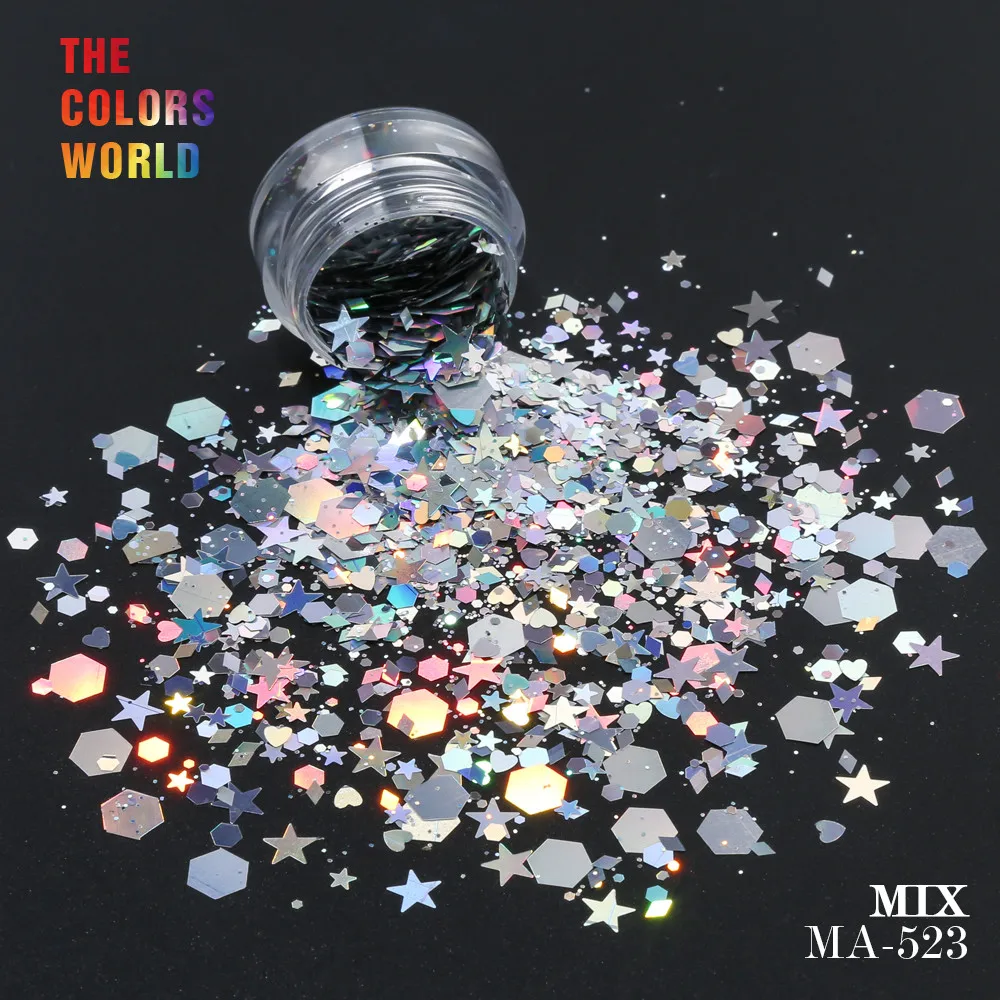 TCT-093 Mix Shape Mix Size Nail Glitter For Nail Art DIY Decoration BodyArt Decoration Makeup FacePainting Paint Manual Art DIY
TCT-093 Mix Shape Mix Size Nail Glitter For Nail Art DIY Decoration BodyArt Decoration Makeup FacePainting Paint Manual Art DIY