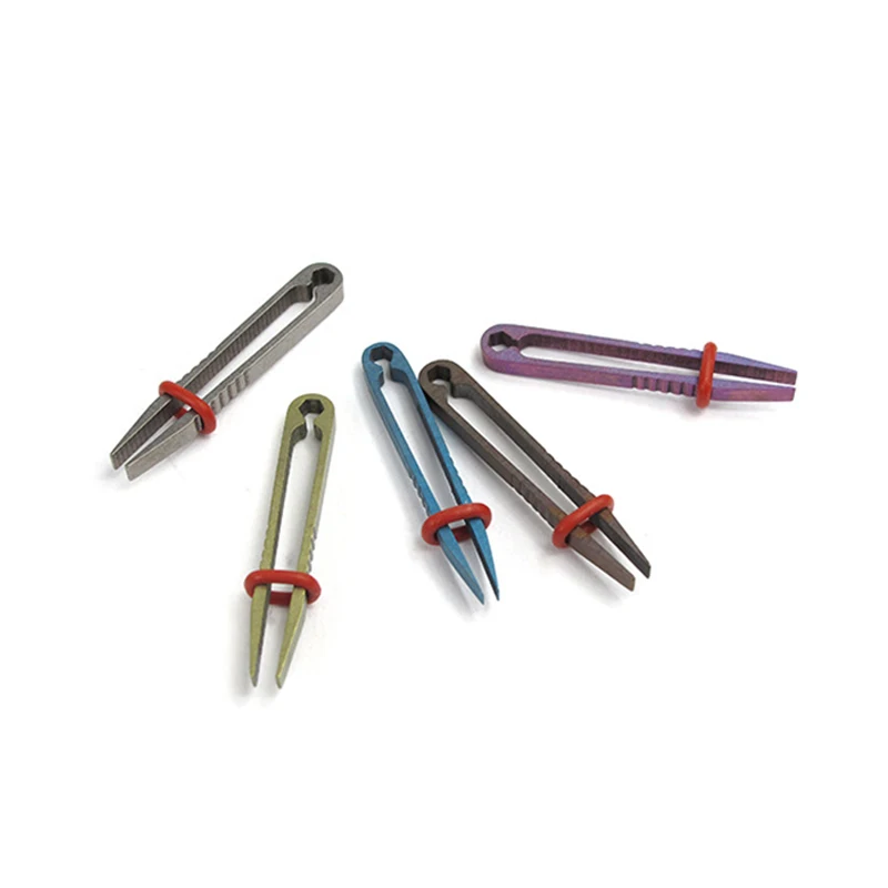 Уличный мини-пинцет из титанового сплава, инструмент для удаления клещей, аварийный набор для походов Campig
Уличный мини-пинцет из титанового сплава, инструмент для удаления клещей, аварийный набор для походов Campig