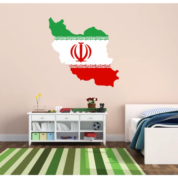 Flag Map of Iran Pattern Wall Vinyl Sticker Custom Home Decor Wedding PVC Wallpaper Art Design Poster
Flag Map of Iran Pattern Wall Vinyl Sticker Custom Home Decor Wedding PVC Wallpaper Art Design Poster