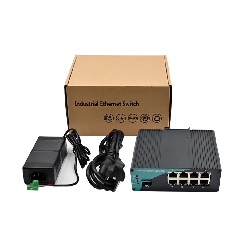 Оптоволоконный ПЕРЕКЛЮЧАТЕЛЬ Ethernet Chuanglixin 155M, промышленный 8 портов 10/100M rj45, 1 оптоволоконный порт, промышленный оптоволоконный SFP
Оптоволоконный ПЕРЕКЛЮЧАТЕЛЬ Ethernet Chuanglixin 155M, промышленный 8 портов 10/100M rj45, 1 оптоволоконный порт, промышленный оптоволоконный SFP