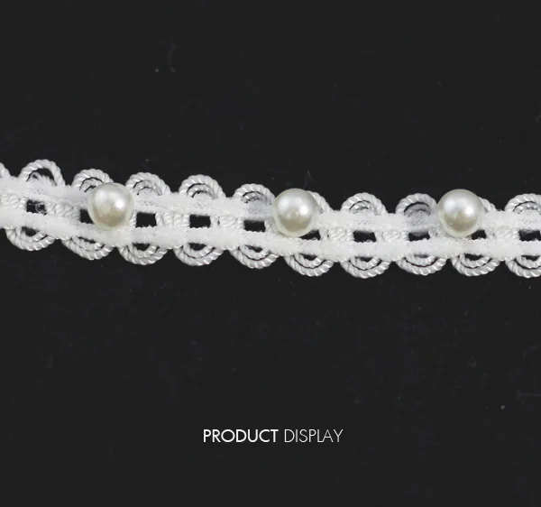 Beaded White Elastic Stretch Rhinestone Decorated Lace Ribbon Applique Venise Trim Sewing Supplies for DIY Bra Straps 25yd/T726
Beaded White Elastic Stretch Rhinestone Decorated Lace Ribbon Applique Venise Trim Sewing Supplies for DIY Bra Straps 25yd/T726