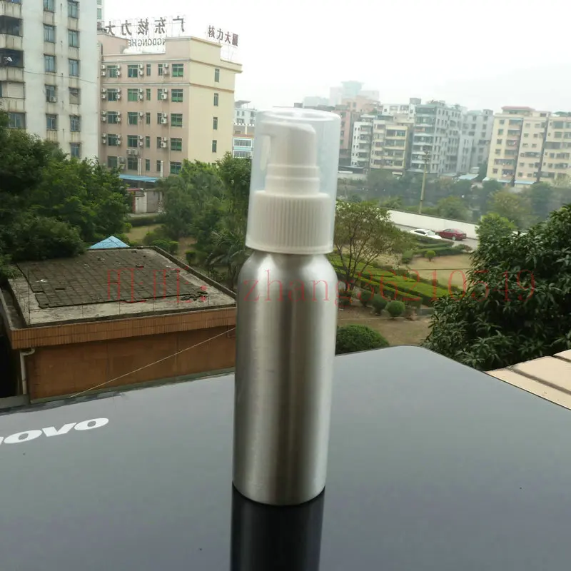 80ml aluminum silver bottle With white plastic pump for lotion and essential oil. lotion cream packing
80ml aluminum silver bottle With white plastic pump for lotion and essential oil. lotion cream packing