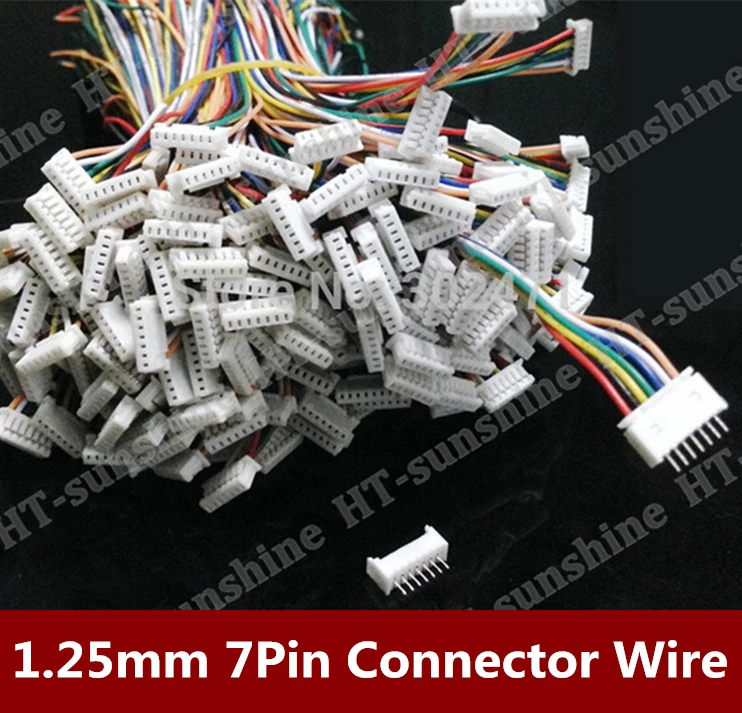 20PCS/LOT 1.25MM terminal line electronic line 7P single head connecting line
20PCS/LOT 1.25MM terminal line electronic line 7P single head connecting line
