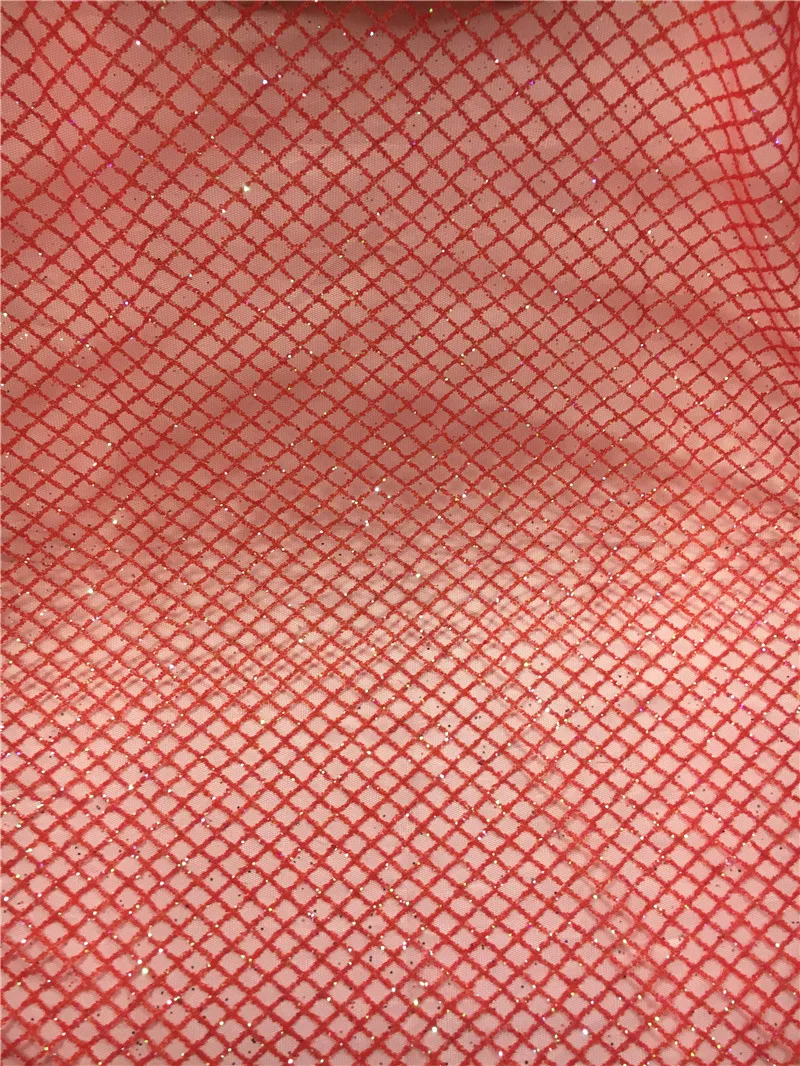 Newest H-44 african red color tulle mesh fabric sparkly sequins lace fabric with glued glitter for party dress
Newest H-44 african red color tulle mesh fabric sparkly sequins lace fabric with glued glitter for party dress