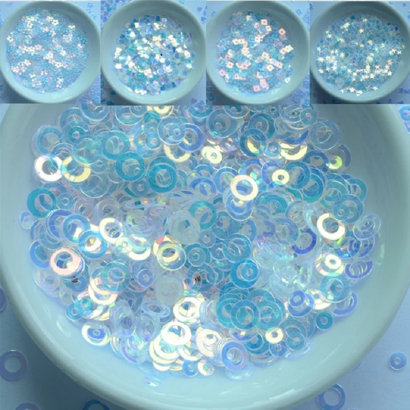 25g(2000pcs) 4-5mm Brilliant Transparent Colors Flat Round/Square/Heart/Star Loose Sequins Paillettes Sewing Wedding Crafts
25g(2000pcs) 4-5mm Brilliant Transparent Colors Flat Round/Square/Heart/Star Loose Sequins Paillettes Sewing Wedding Crafts