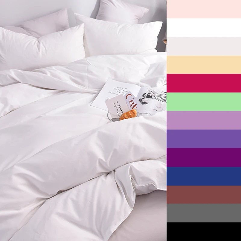 600TC Pure Cotton Luxury Duvet Cover 140x200 Custom Size Bedding King Queen Solid Color Printed 1PCS Duvet Quilt Cover
600TC Pure Cotton Luxury Duvet Cover 140x200 Custom Size Bedding King Queen Solid Color Printed 1PCS Duvet Quilt Cover
