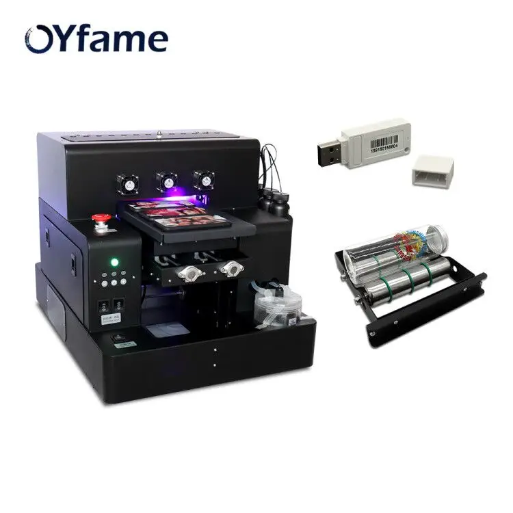 OYfame A4 UV Flaltbed Printer For Phone case Bottle Acrylic Wood Glass TPU For Epson L805 Printer head uv printing machine A4
OYfame A4 UV Flaltbed Printer For Phone case Bottle Acrylic Wood Glass TPU For Epson L805 Printer head uv printing machine A4