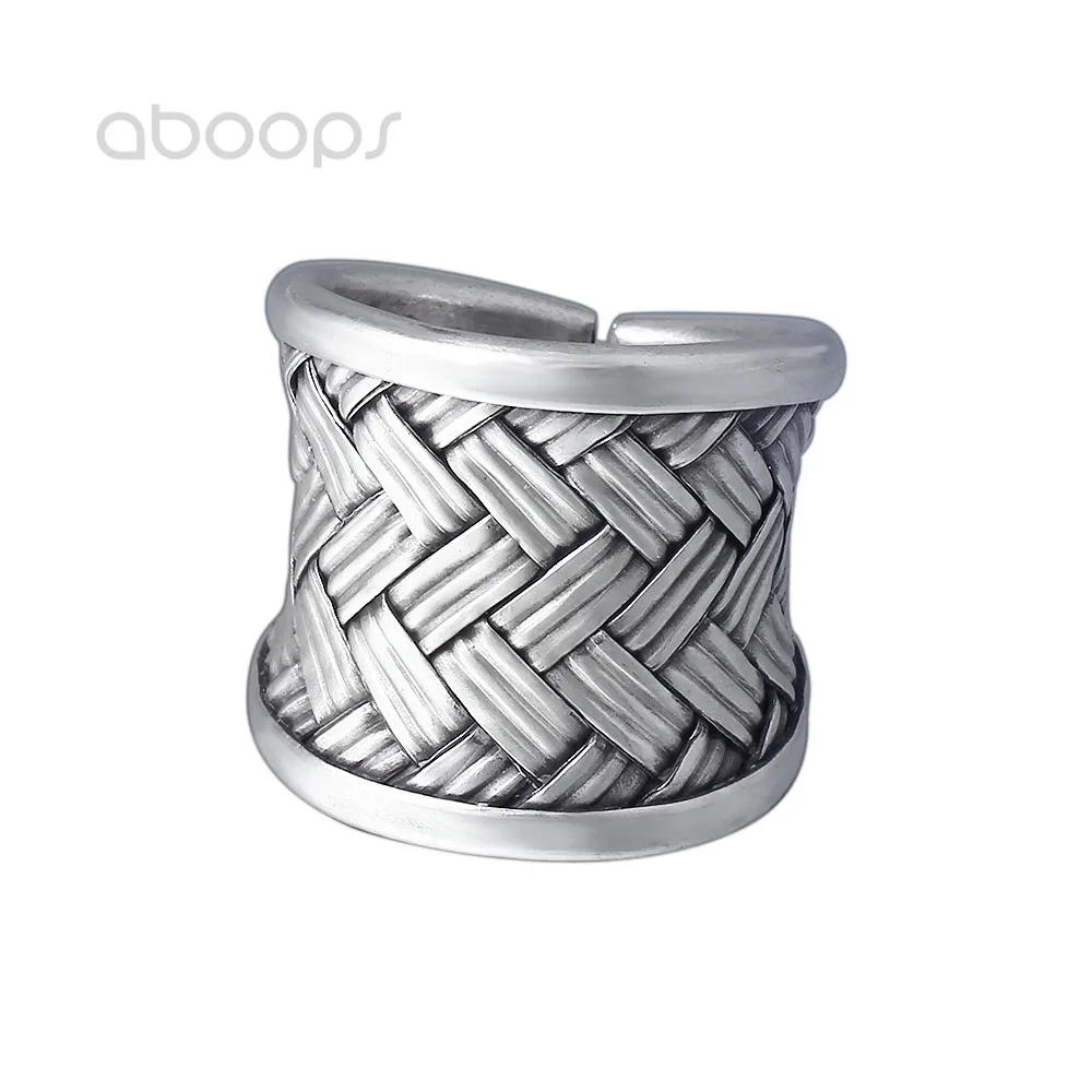 Vintage 925 Sterling Silver Braided Ring for Men Women,Open and Adjustable,Free Shipping
Vintage 925 Sterling Silver Braided Ring for Men Women,Open and Adjustable,Free Shipping