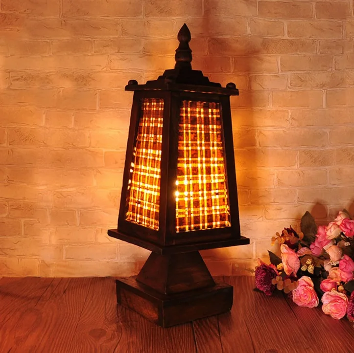 Novelty bamboo wooden table lamps led e27 bulb vintage decor bar bedside night light
Novelty bamboo wooden table lamps led e27 bulb vintage decor bar bedside night light