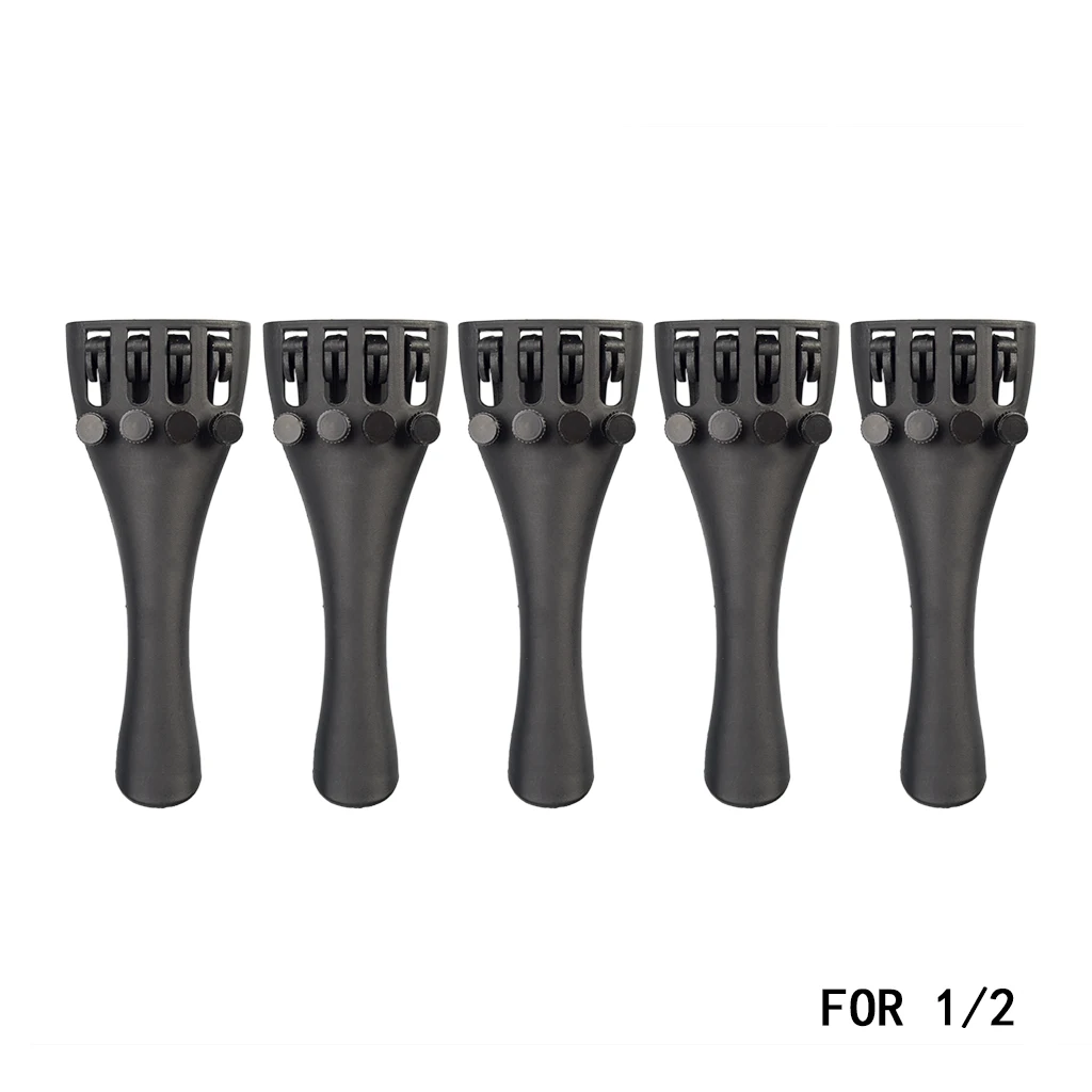 5PCS Violin Carbon Fiber Tailpiece With 4 Tuners 1/2 Part &Accessories New Set
5PCS Violin Carbon Fiber Tailpiece With 4 Tuners 1/2 Part &Accessories New Set