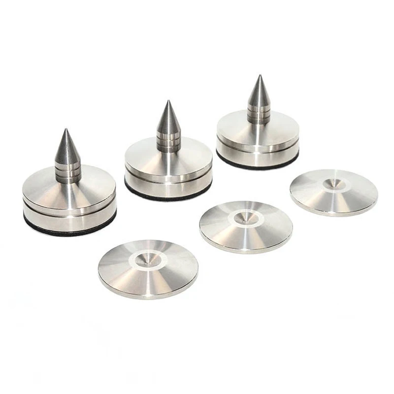 Acrolink 304 Stainless Steel Audio Isolation Amplifier DAC Turntable Radio CDPlayer Stand Base Cone
Acrolink 304 Stainless Steel Audio Isolation Amplifier DAC Turntable Radio CDPlayer Stand Base Cone