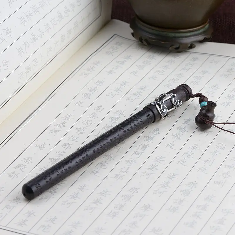 Pure Handmade Rare Wood Signature Pen S925 Silver Ornament pendant Natural Color For Business as Luxury Gift Collection 
Pure Handmade Rare Wood Signature Pen S925 Silver Ornament pendant Natural Color For Business as Luxury Gift Collection
