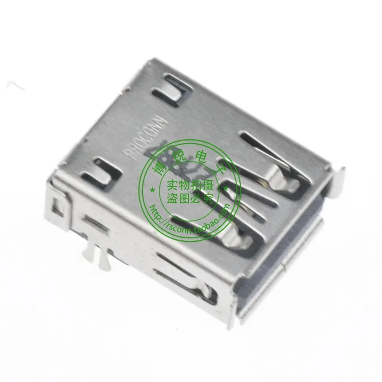Taiwanese USB 2.0 connector 4PIN 90 degree bend feet short of fillet strips facing up ( 10 )
Taiwanese USB 2.0 connector 4PIN 90 degree bend feet short of fillet strips facing up ( 10 )