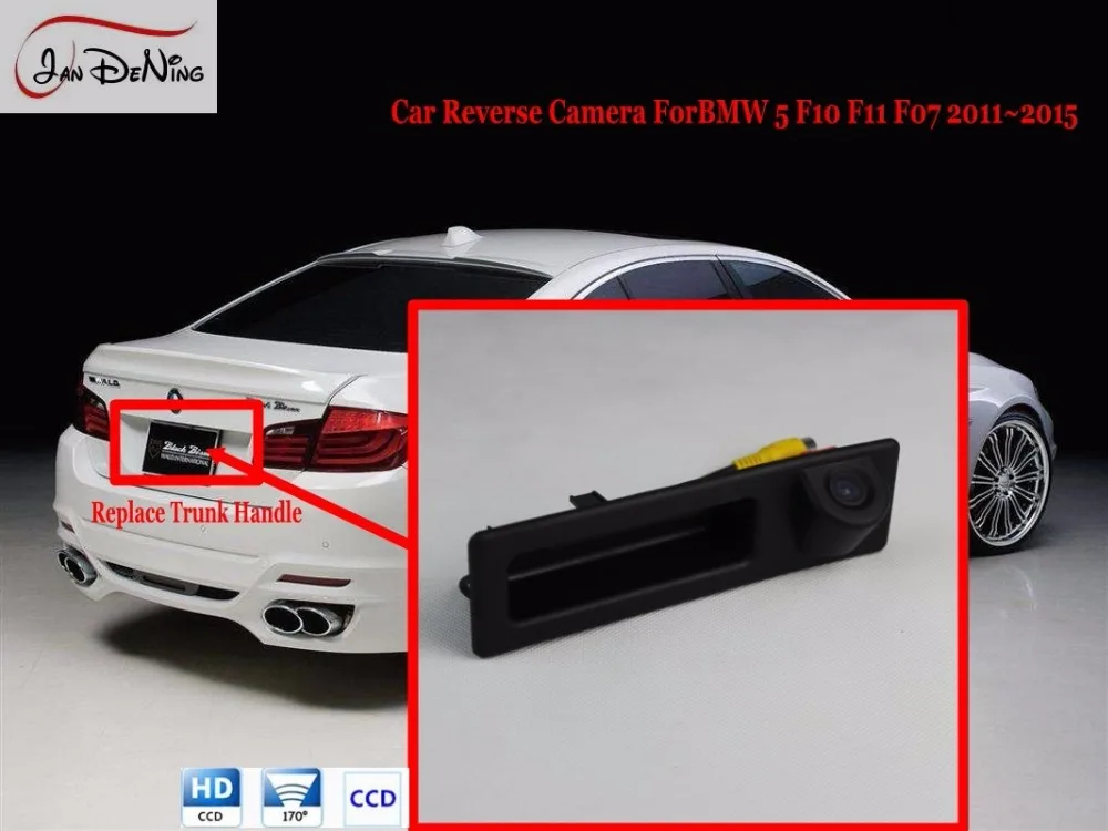 JanDeNing WaterProof Trunk Handle OEM HD CCD Car Rear View Parking/ Backup Reverse Camera For BMW 5 F10 F11 F07 2011-2015
JanDeNing WaterProof Trunk Handle OEM HD CCD Car Rear View Parking/ Backup Reverse Camera For BMW 5 F10 F11 F07 2011-2015