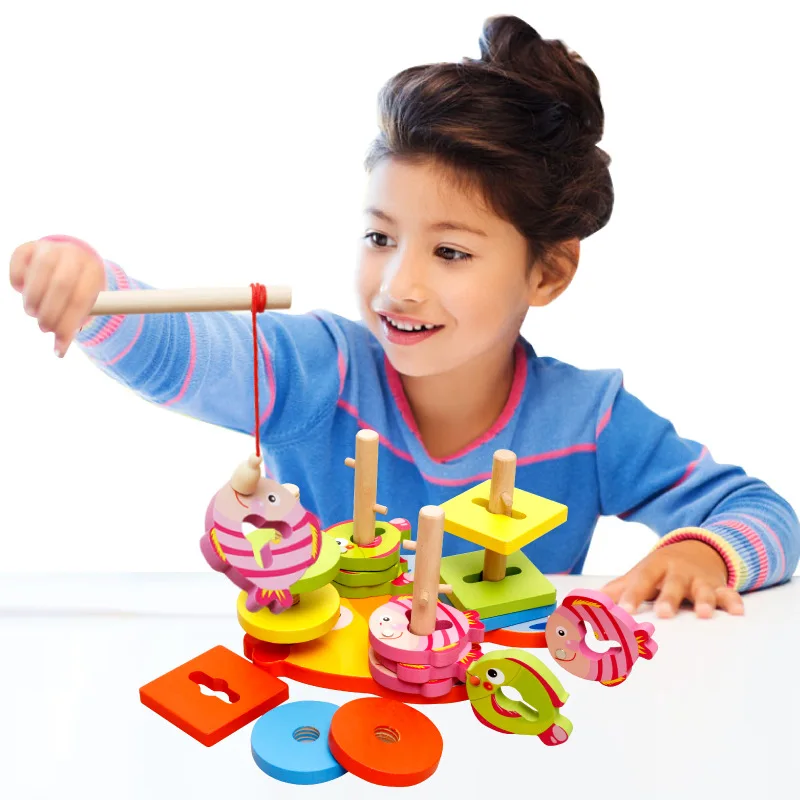 Creative Magnetic fishing toys for children Gift Blocks Eco-Friednly Wooden Block Toys Geometry enlightenment educational toys
Creative Magnetic fishing toys for children Gift Blocks Eco-Friednly Wooden Block Toys Geometry enlightenment educational toys