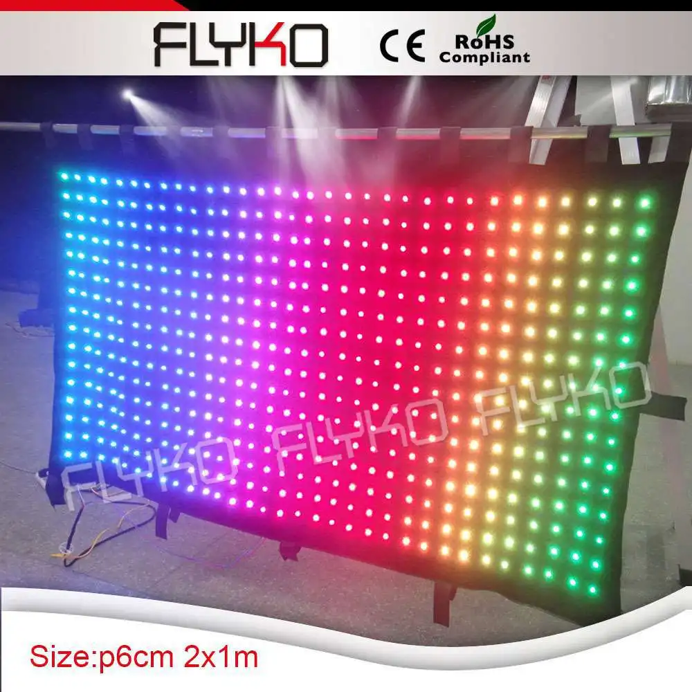 Top quality wedding party decoration LED lights flexible LED display curtain backdrop
Top quality wedding party decoration LED lights flexible LED display curtain backdrop