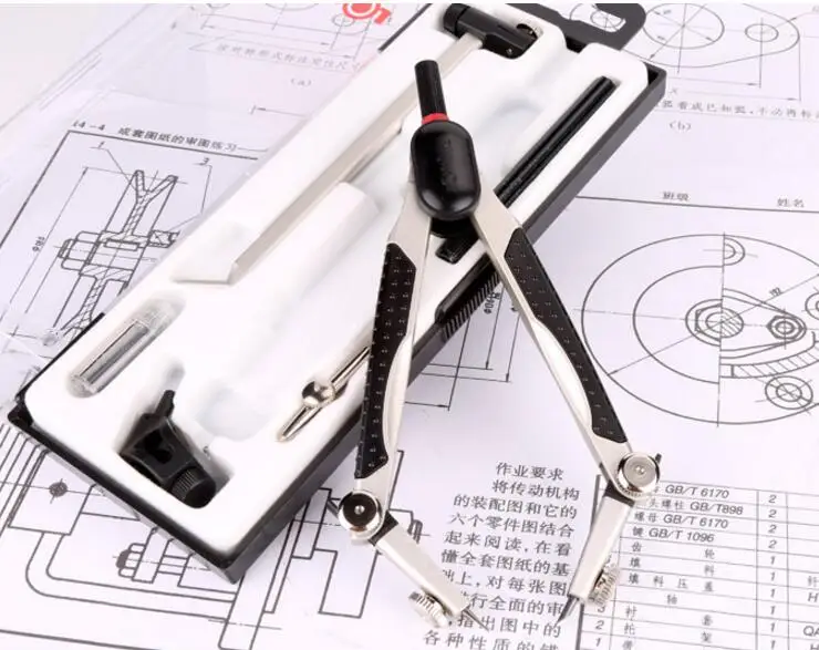 Professional metal stainless steel drawing machine drawing industrial design drawing compass
Professional metal stainless steel drawing machine drawing industrial design drawing compass