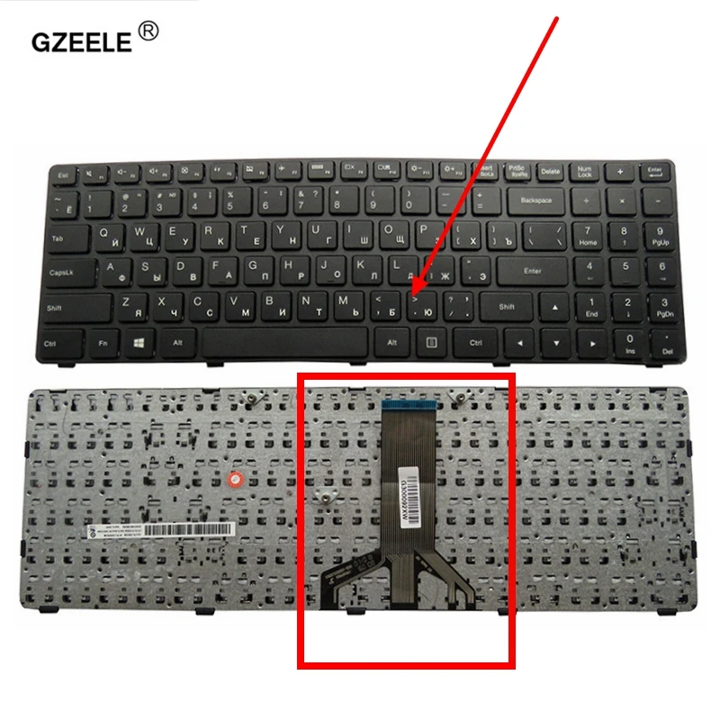 GZEELE Russian Keyboard For Lenovo 6385H-RU NB-99-6385H-LB-00-RU PK1310E1A05 SN20J78592 5N20J30763 RU
GZEELE Russian Keyboard For Lenovo 6385H-RU NB-99-6385H-LB-00-RU PK1310E1A05 SN20J78592 5N20J30763 RU