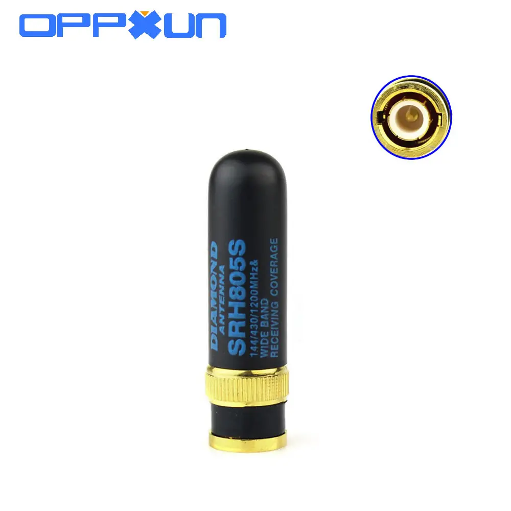 OPPXUN Mini SRH805S VHF UHF Двухдиапазонная ручная двухсторонняя радиосвязь, алмазная антенна, разъем BNC для ICOM IC-V8 IC-V80
OPPXUN Mini SRH805S VHF UHF Двухдиапазонная ручная двухсторонняя радиосвязь, алмазная антенна, разъем BNC для ICOM IC-V8 IC-V80