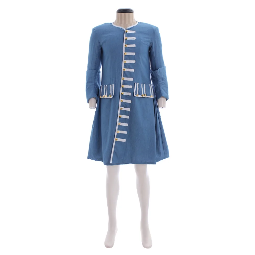 Cosplaydiy Medieval 18th Century Blue Jacket Coat Adult Retro Victorian Gothic Costume Mens Suit L320
Cosplaydiy Medieval 18th Century Blue Jacket Coat Adult Retro Victorian Gothic Costume Mens Suit L320