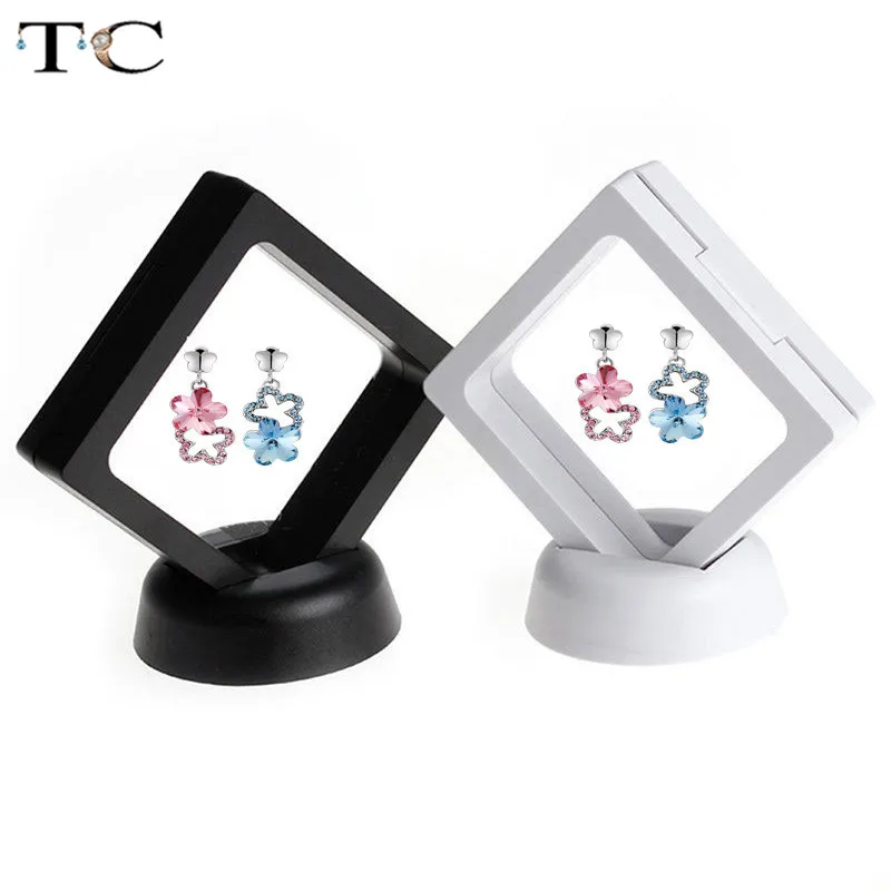 PET Membrane Jewelry Ring Pendant Display Stand Holder Bague Packaging Box Protect Jewellery & Stones Floating Presentation Case
PET Membrane Jewelry Ring Pendant Display Stand Holder Bague Packaging Box Protect Jewellery & Stones Floating Presentation Case