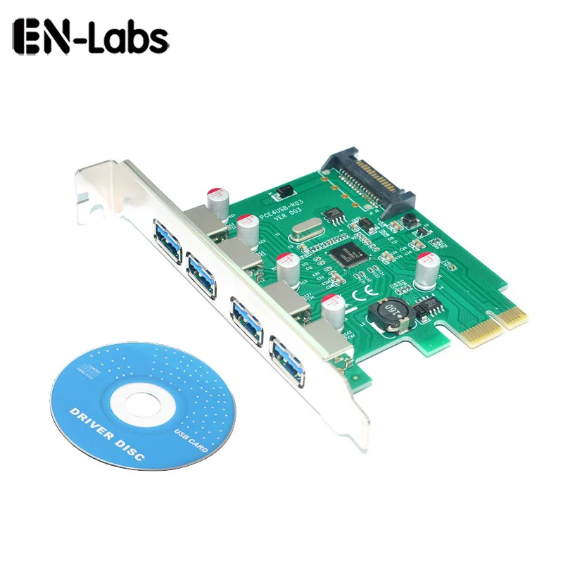 Расширительная карта En-Labs с 4 портами PCIE PCI-e на USB 3,0, контроллер концентратора USB 3,0, адаптер PCI Express с дополнительной SATA 15-контактной мощностью
Расширительная карта En-Labs с 4 портами PCIE PCI-e на USB 3,0, контроллер концентратора USB 3,0, адаптер PCI Express с дополнительной SATA 15-контактной мощностью