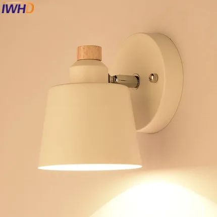 IWHD Nordic Style Iron Arm Wall Lighting LED Wall Lamp Modern Wood Sconce Wall Lights For Home Stairway Lighting Bedroom Abajur
IWHD Nordic Style Iron Arm Wall Lighting LED Wall Lamp Modern Wood Sconce Wall Lights For Home Stairway Lighting Bedroom Abajur