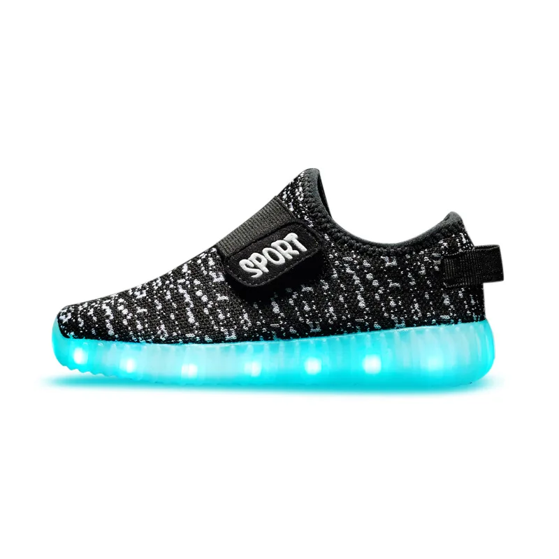 Led luminous hook&loop Shoes For Boys girls Fashion Light Up Casual kids Breathable Outdoor Sports Shoes Children Sneakers
Led luminous hook&loop Shoes For Boys girls Fashion Light Up Casual kids Breathable Outdoor Sports Shoes Children Sneakers